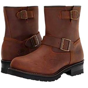Womens Skechers Leather Boots